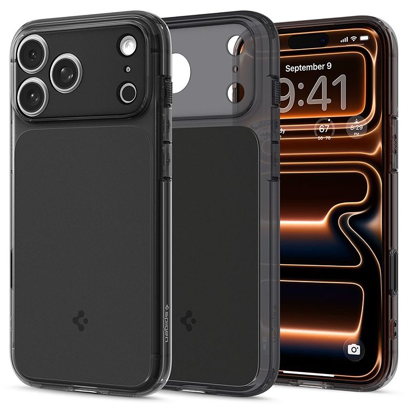 Spigen Ultra Hybrid ”T” Mag Magsafe case for iPhone 17 Pro Matte Black