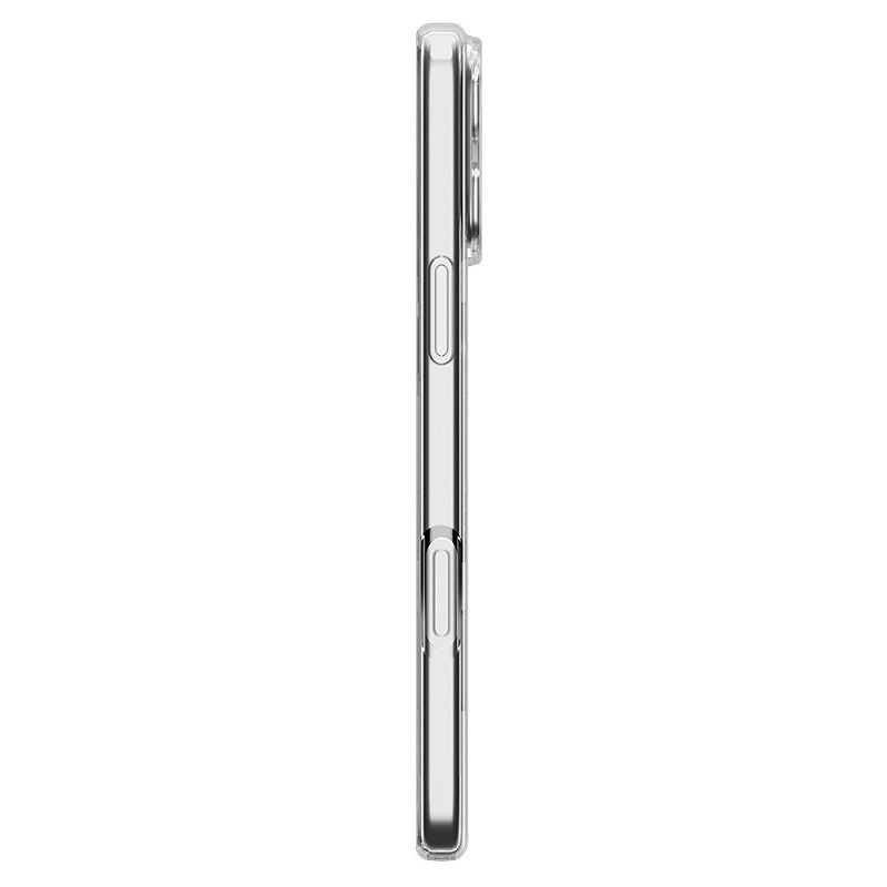 Spigen Liquid Crystal Mag Magsafe case for iPhone 17 Pro Clear/White - Billede 4