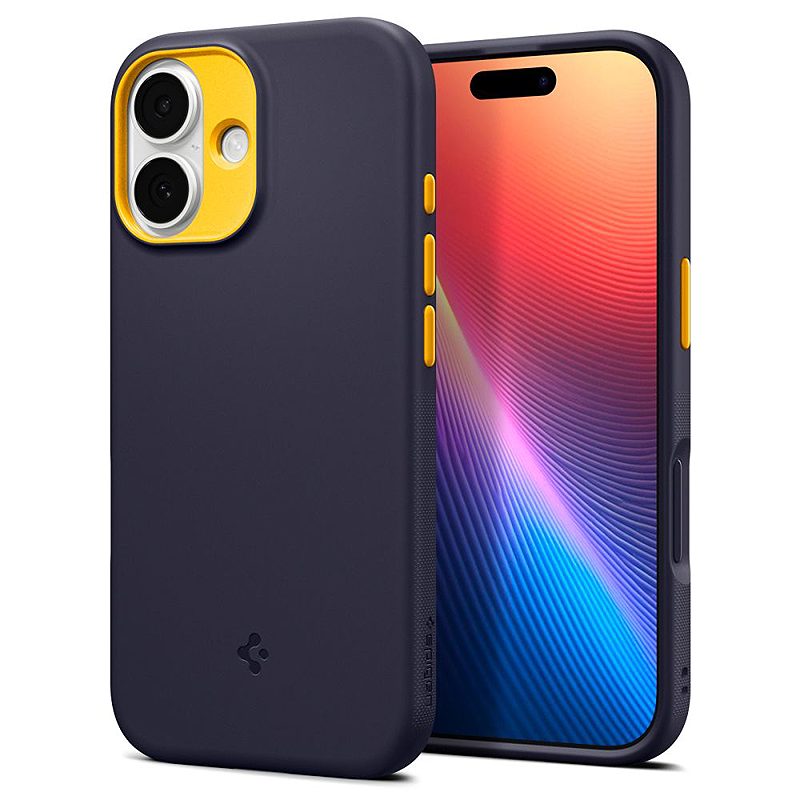 Spigen Nano Pop Mag Magsafe case for iPhone 17 Blueberry Navy