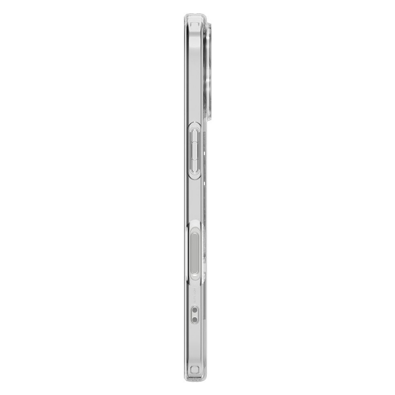 Spigen Liquid Crystal Mag Magsafe case for iPhone 17 Clear/White - Billede 4