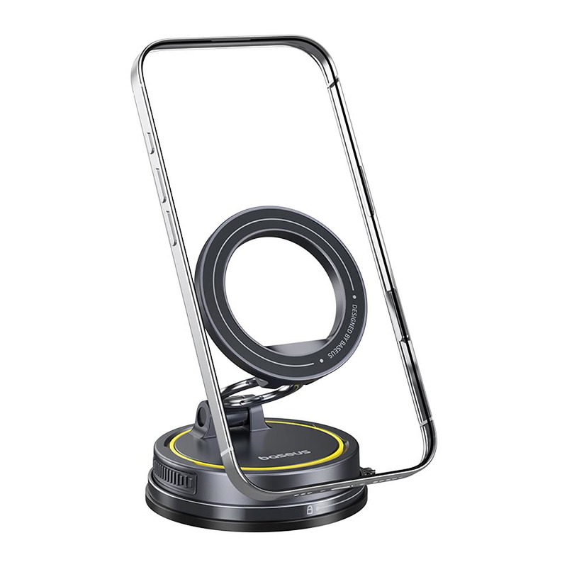 Baseus PrimeTrip VC2 Flex Magnetic Car Mount Suction Cup Version Black - Billede 3