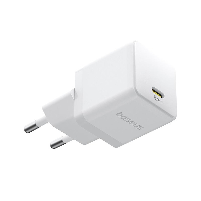 Baseus Palm fast charger 1C 20W USB-C Moon White - Billede 2
