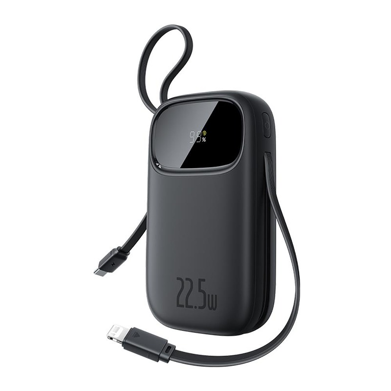 Baseus Qpow3 Digital Display Fast Charging power bank 22.5W 20000mAh Cosmic Black