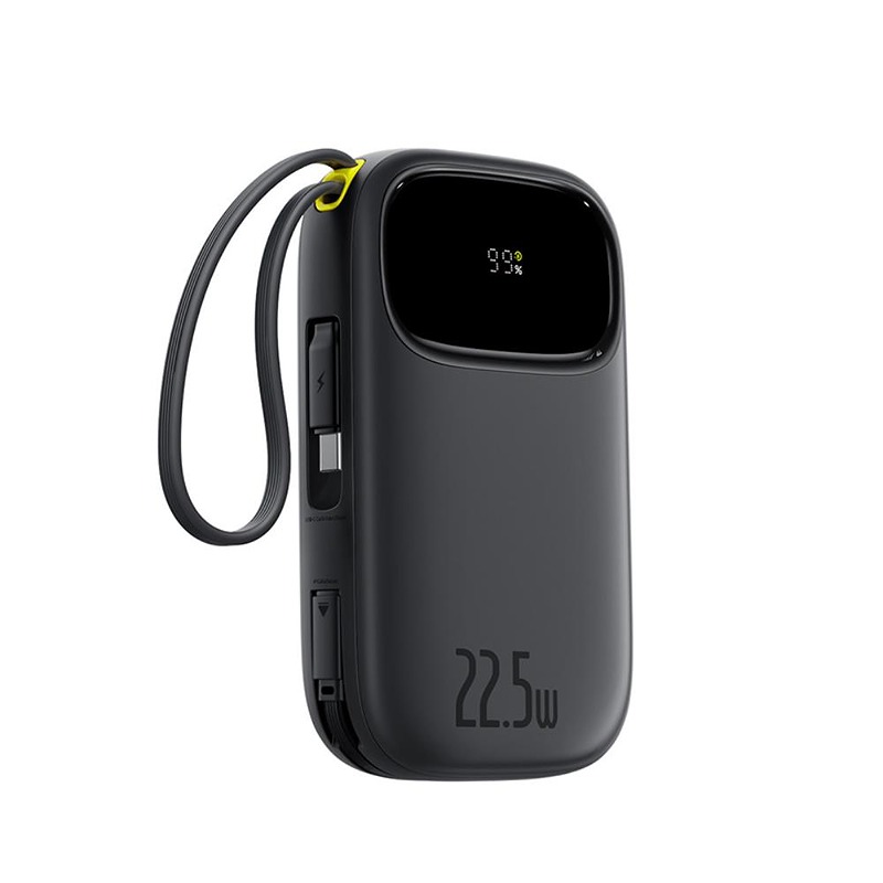Baseus Qpow3 Digital Display Fast Charging power bank 22.5W 10000mAh Cosmic Black