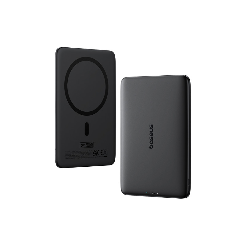 Baseus PicoGo AM41 Cardtype Magnetic power bank 20W 5000mAh Cosmic Black