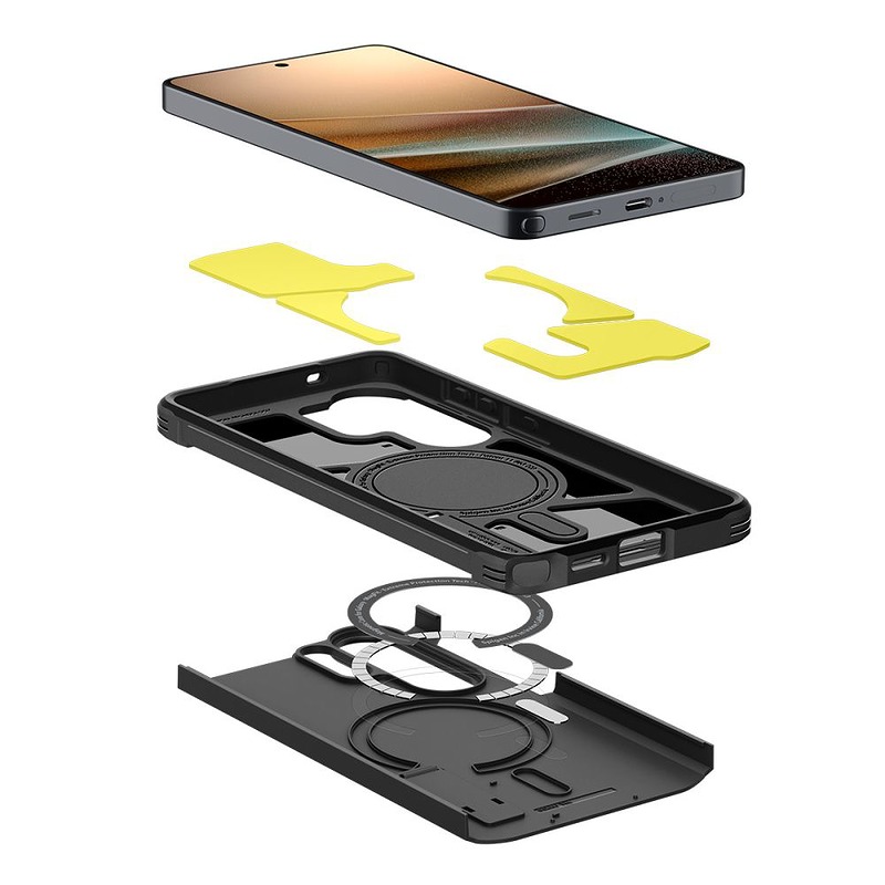 Spigen Tough Armor Mag MagSafe for Samsung Galaxy S26 Ultra black - Billede 5