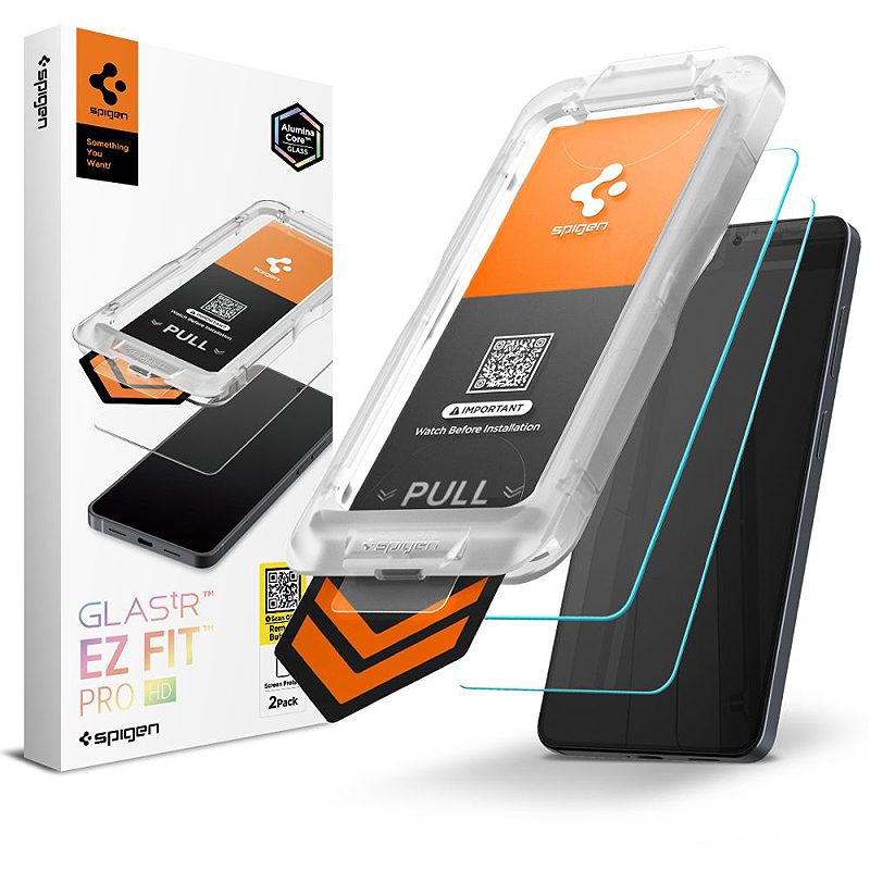 Spigen Tempered glass Glas.Tr "Ez Fit Pro" Hd 2-Pack for Samsung Galaxy S26+ clear