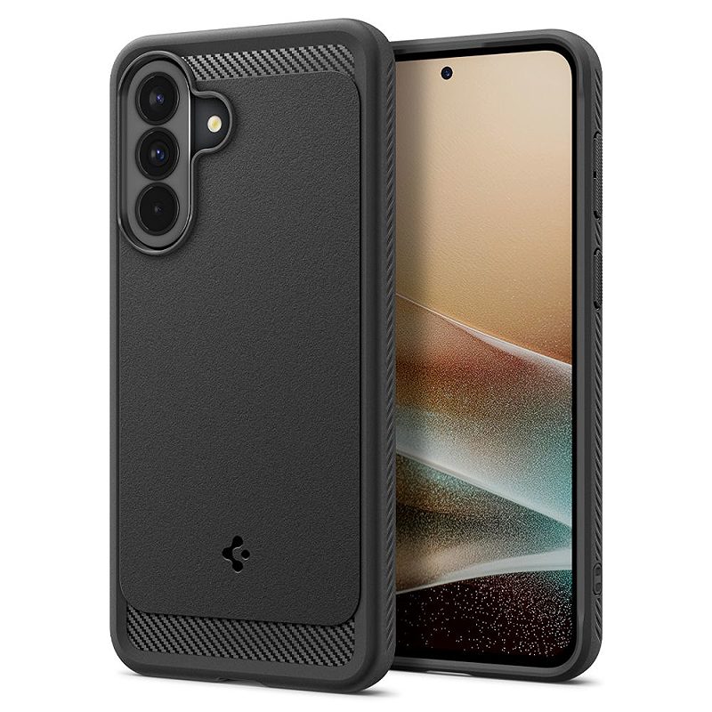 Spigen Rugged Armor case for Samsung Galaxy A37 5G matte black