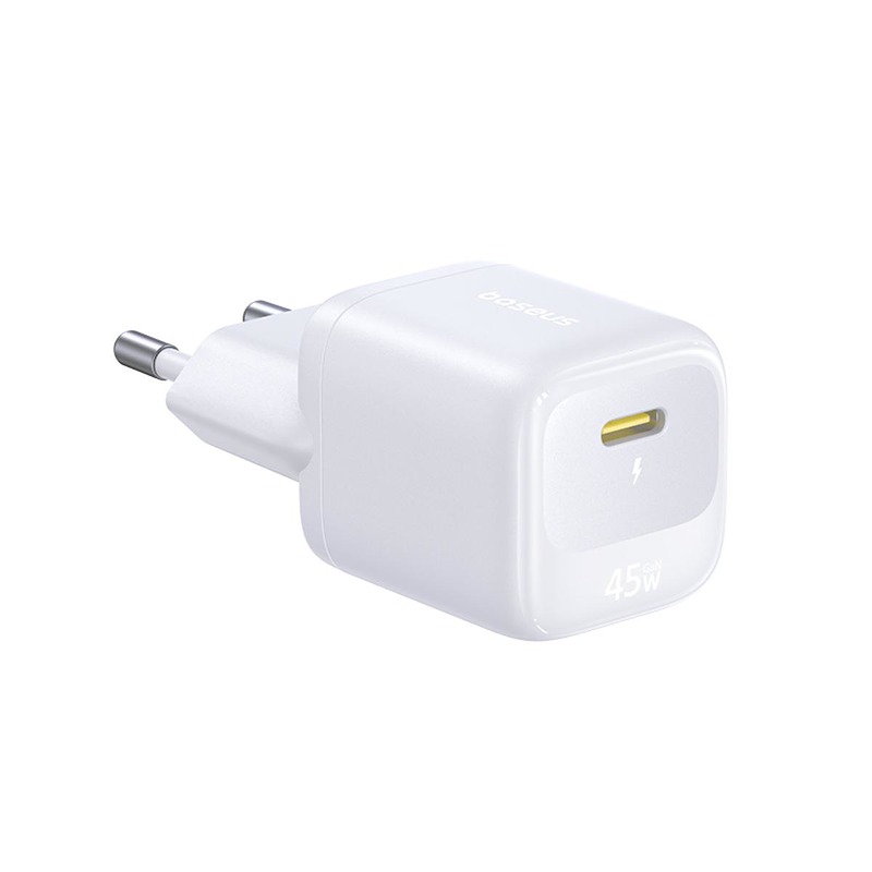 Baseus Enerfill FN22 Fast Charger 45W Wall Charger 1× USB-C White - Billede 2