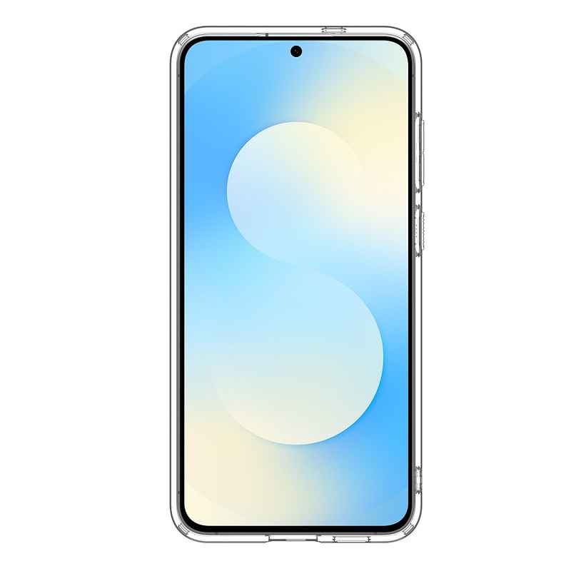 Spigen Ultra Hybrid case for Samsung Galaxy S25 FE crystal clear - Billede 3