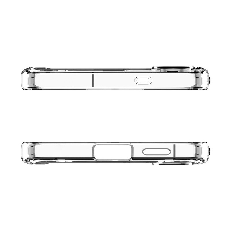 Spigen Ultra Hybrid case for Samsung Galaxy S25 FE crystal clear - Billede 5