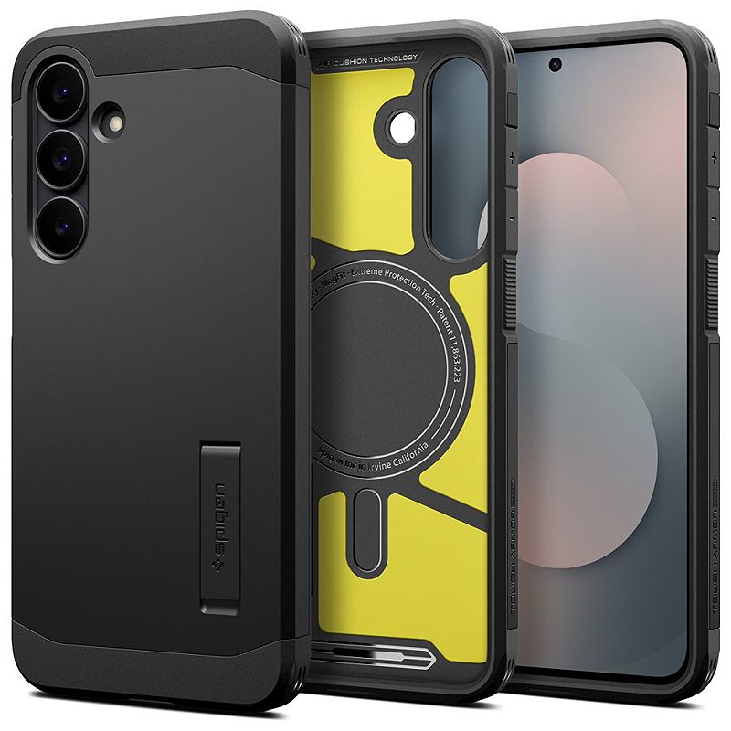 Spigen Tough Armor case for Samsung Galaxy S25 FE black