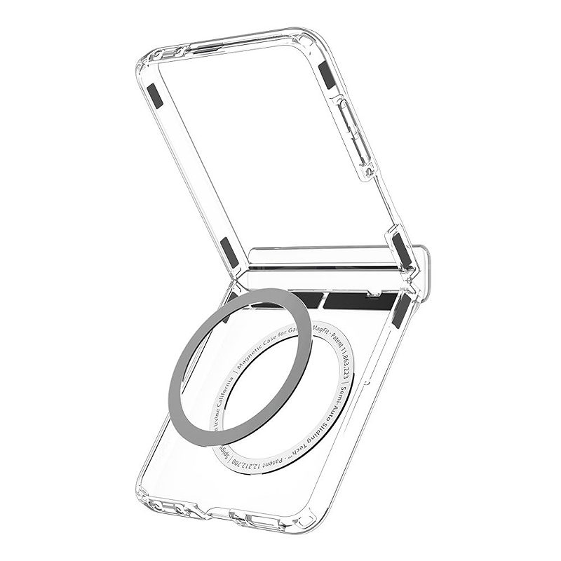 Spigen Ultra Hybrid Pro Magsafe case for Samsung Galaxy Z Flip 8 clear - Billede 3