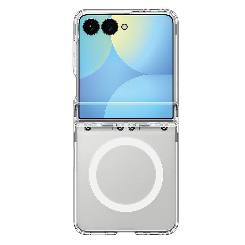 Spigen Ultra Hybrid Pro Magsafe case for Samsung Galaxy Z Flip 8 clear - Billede 5