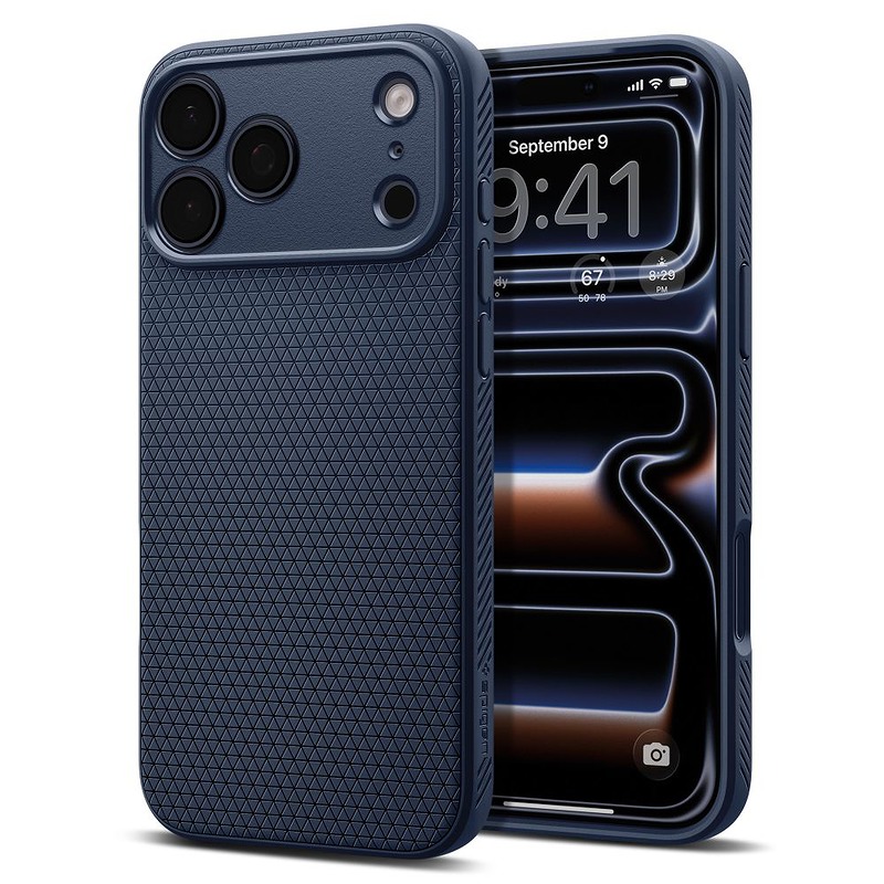 Spigen Liquid Air case for Iphone 17 Pro / 18 Pro blue