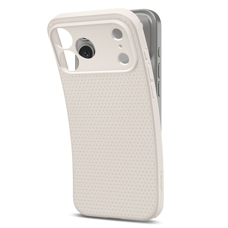 Spigen Liquid Air case for Iphone 17 Pro Max / 18 Pro Max titanium - Billede 4