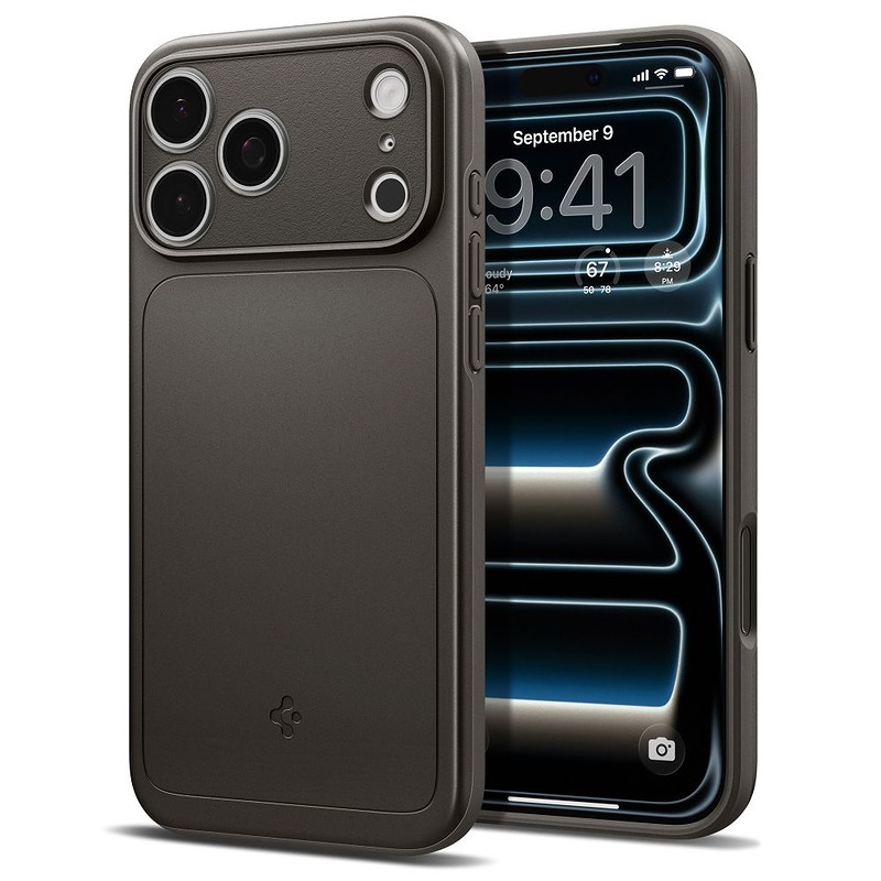 Spigen Thin Fit Magsafe case for Iphone 17 Pro / 18 Pro graphite - Billede 2