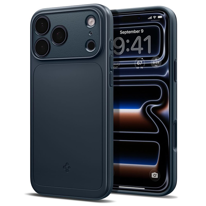 Spigen Thin Fit Magsafe case for Iphone 17 Pro Max / 18 Pro Max blue - Billede 2