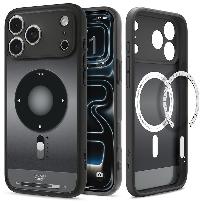 Spigen Ultra Hybrid MagSafe case for iPhone 17 Pro Max / 18 Pro Max Classic Black - Billede 2