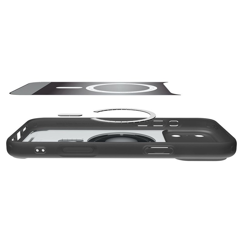 Spigen Ultra Hybrid MagSafe case for iPhone 17 Pro Max / 18 Pro Max Classic Black - Billede 5