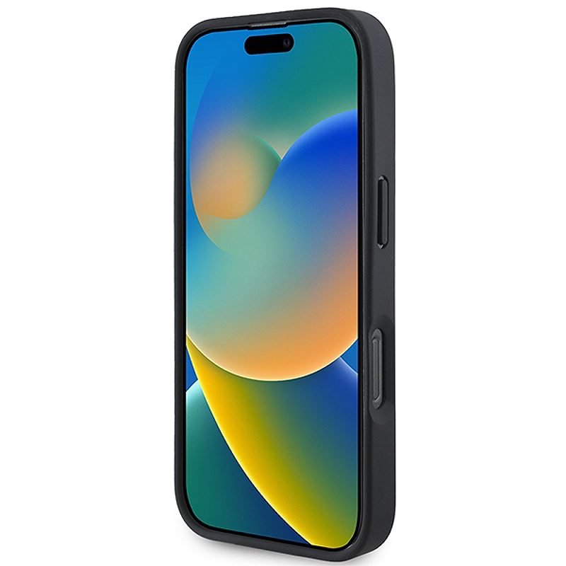 Mercedes case for iPhone 16 Pro Max 6,9" MEHCP16X23RWRSA Hardcase MB Waves Leather anthracite gray - Billede 5
