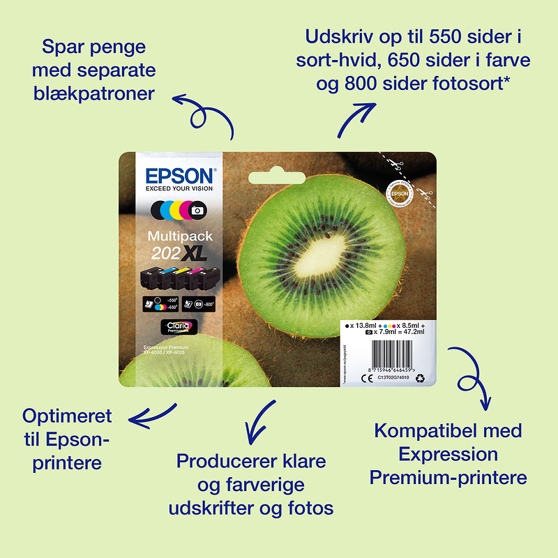 Epson Kiwi 202 ink cartridge - Billede 2