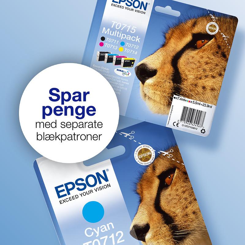 Epson Singlepack Yellow T0714 DURABrite Ultra Ink - Billede 3