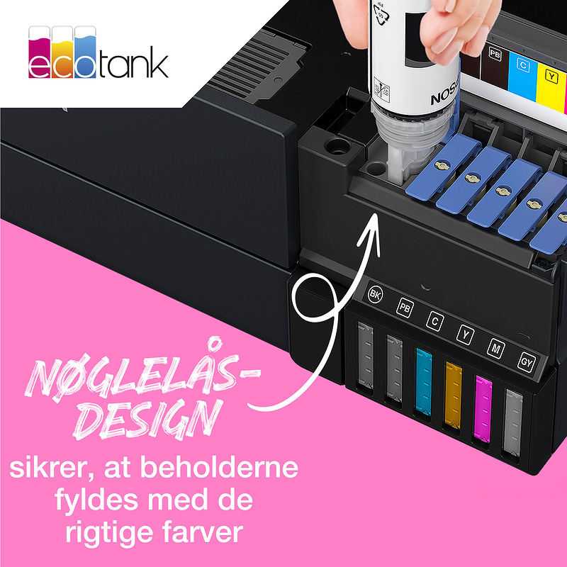 INK EPSON ECO 114 GREY - Billede 7