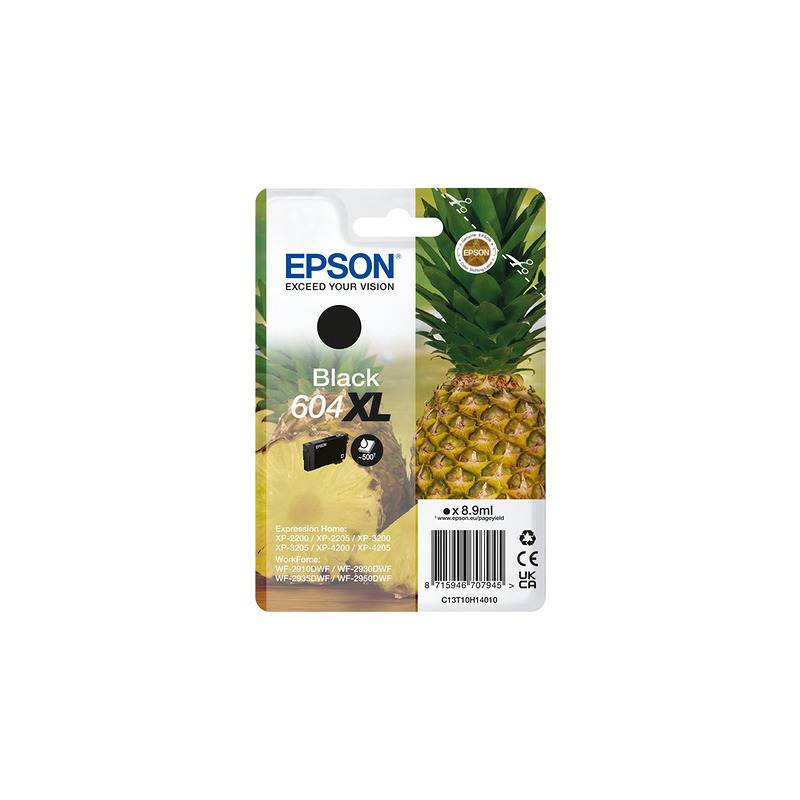 Epson 604XL blækpatron 1 stk Original High (L) Yield Sort