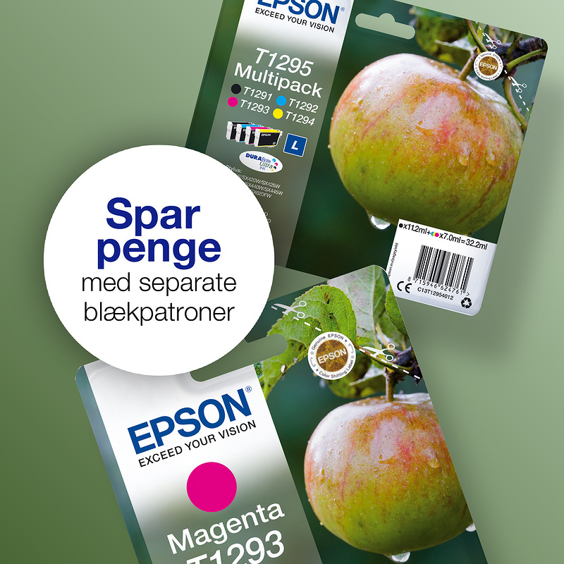 Epson Apple T1294 æble DURABrite Ultra enkeltpakke gult blæk - Billede 4