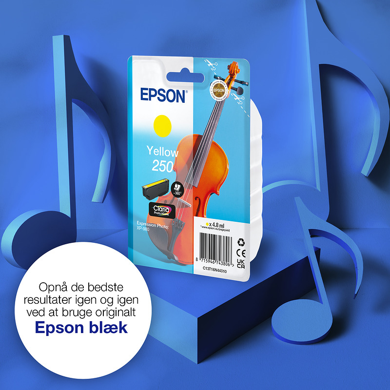 Epson 250 Violin Claria Photo HD ink cartridge - Billede 3