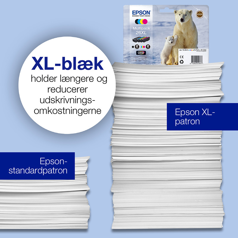 Epson Polar bear C13T26364010 ink cartridge - Billede 4
