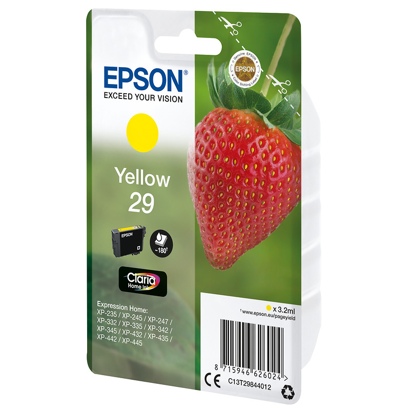 Epson Strawberry C13T29844012 ink cartridge