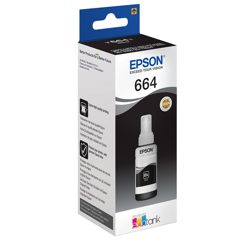 INK CARTRIDGE EPSON T664 Black