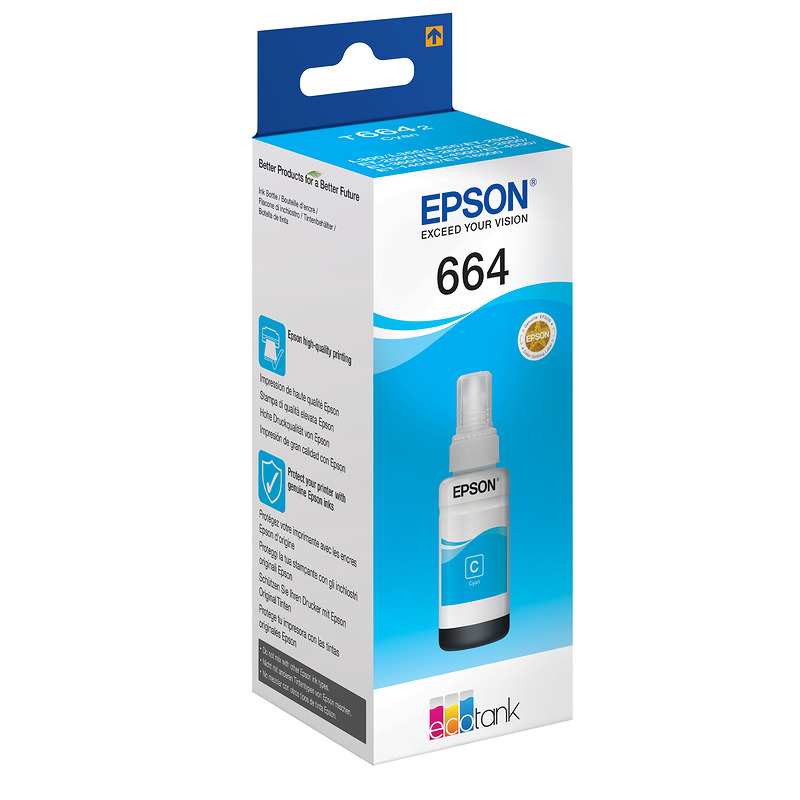 INK CARTRIDGE EPSON T664 Cyan