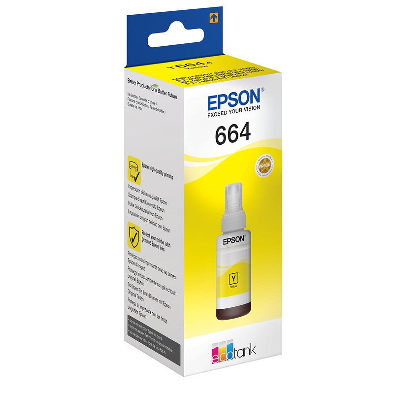 INK CARTRIDGE EPSON T664 Yellow
