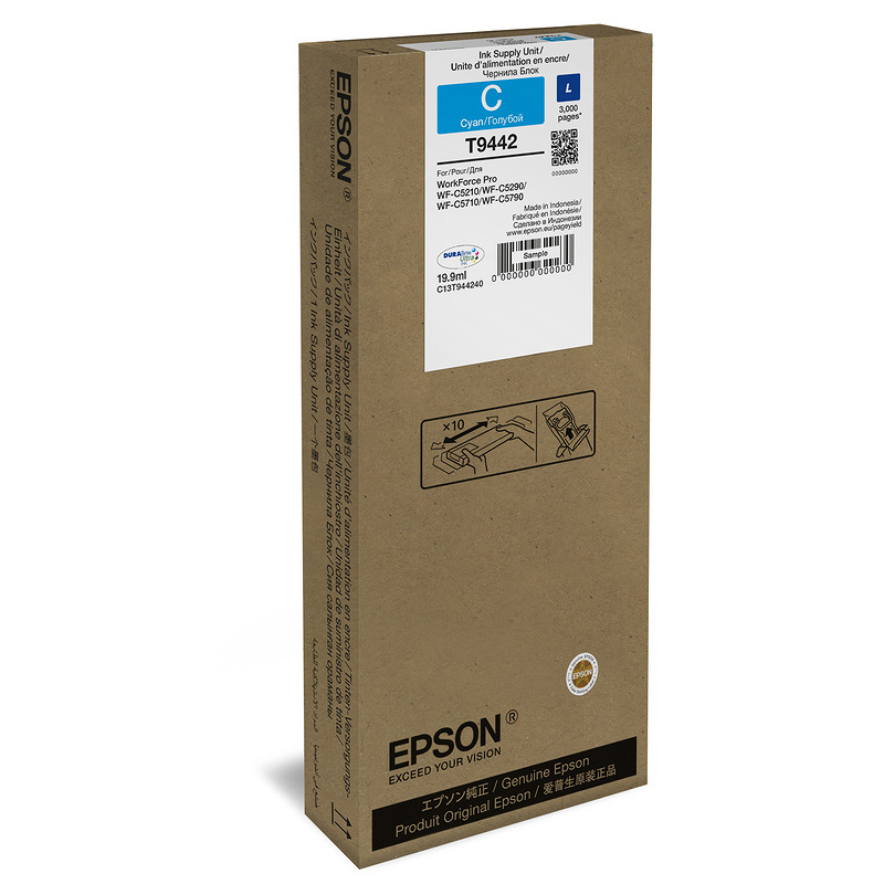 Epson C13T944240 blækpatron 1 stk Original Low Yield Blå