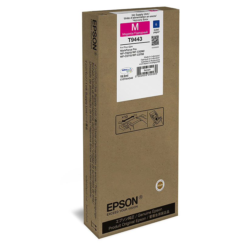 Epson C13T944340 blækpatron 1 stk Original Low Yield Magenta
