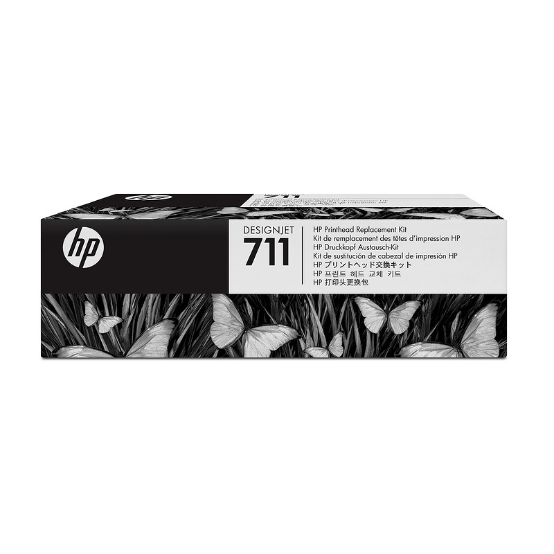 HP Udskiftningskit til 711 DesignJet-skrivehoveder
