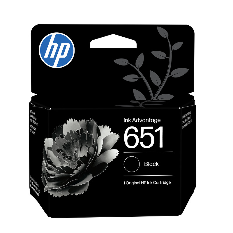 HP 651 Black Original Ink Advantage Cartridge