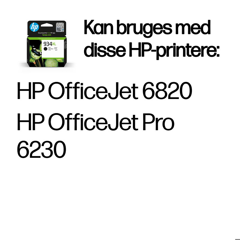 Blækpatron, HP 934XL - Billede 2