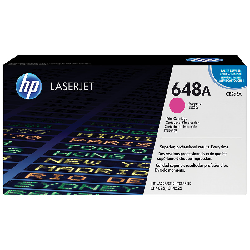 HP Original 648A LaserJet-tonerpatron, magenta