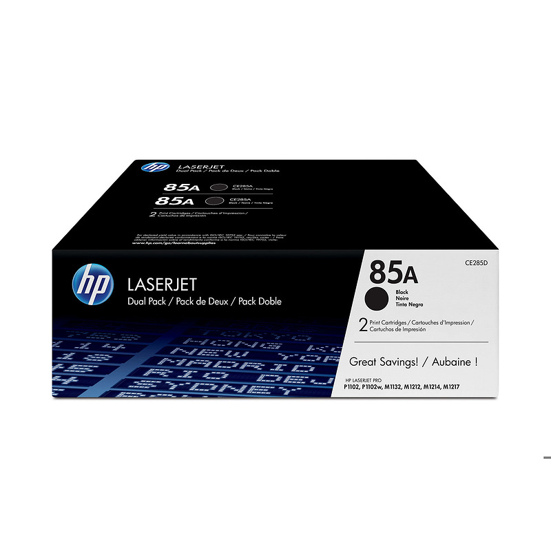 HP Originale 85A LaserJet-tonerpatroner, sort, 2-pak - Billede 14