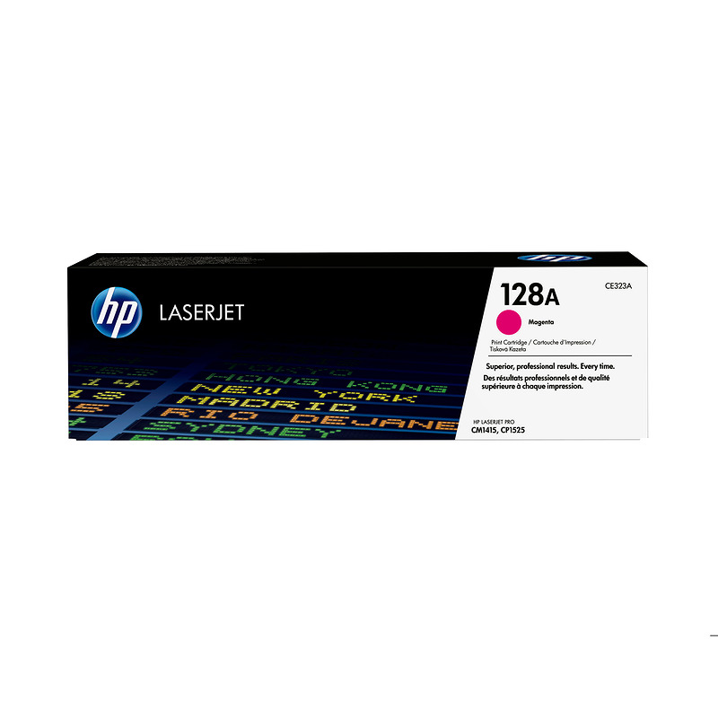 HP Original 128A LaserJet-tonerpatron, magenta