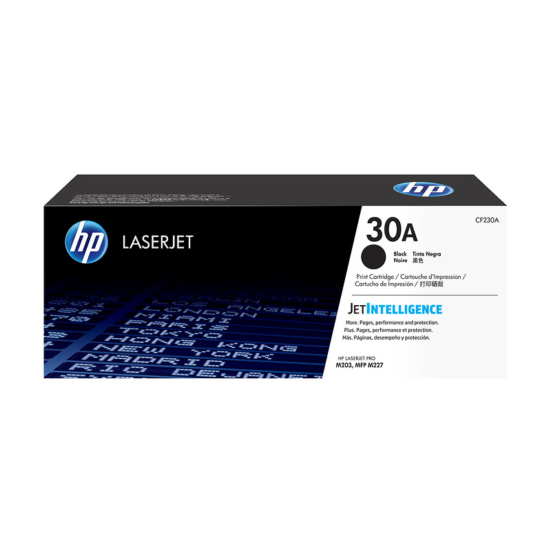 HP Original 30A LaserJet-tonerpatron, sort