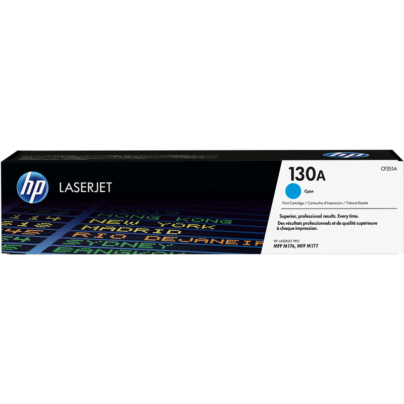 HP Original 130A LaserJet-tonerpatron, cyan
