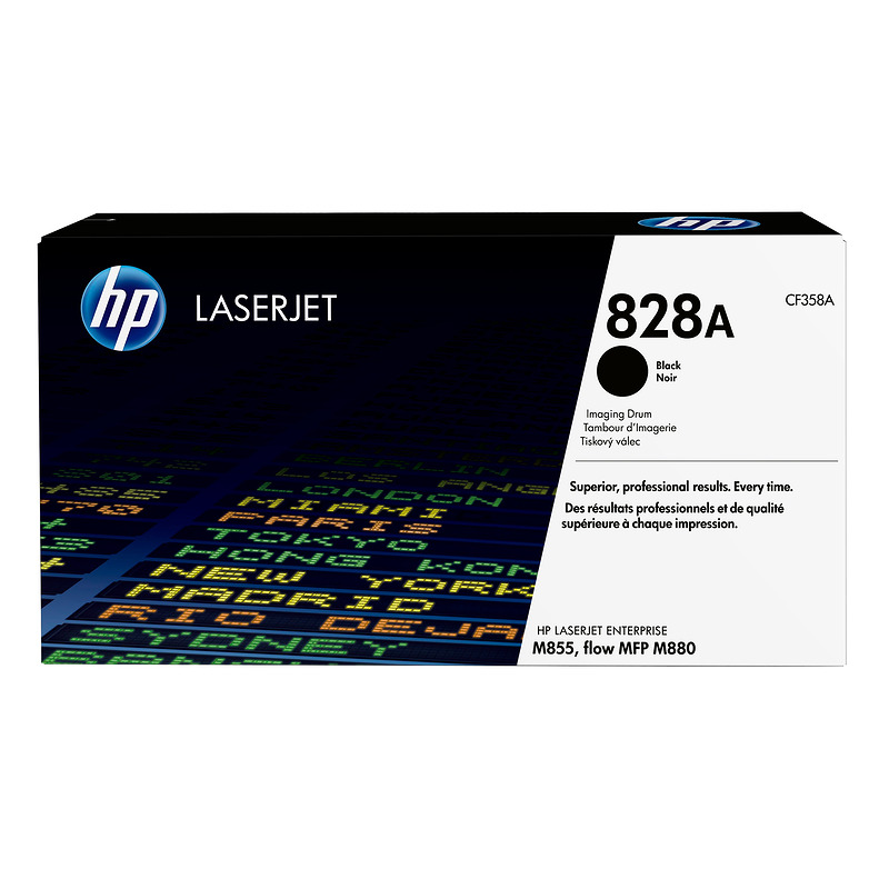 HP 828A LaserJet Image-tromle, sort