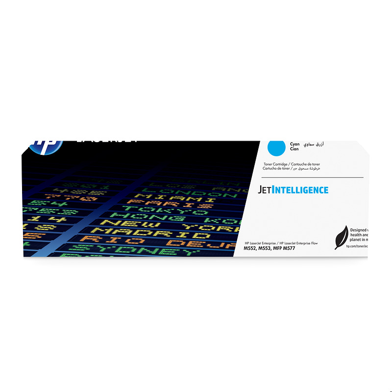 HP Original 508A LaserJet-tonerpatron, cyan