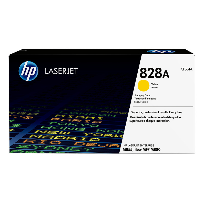 HP 828A LaserJet Image-tromle, gul