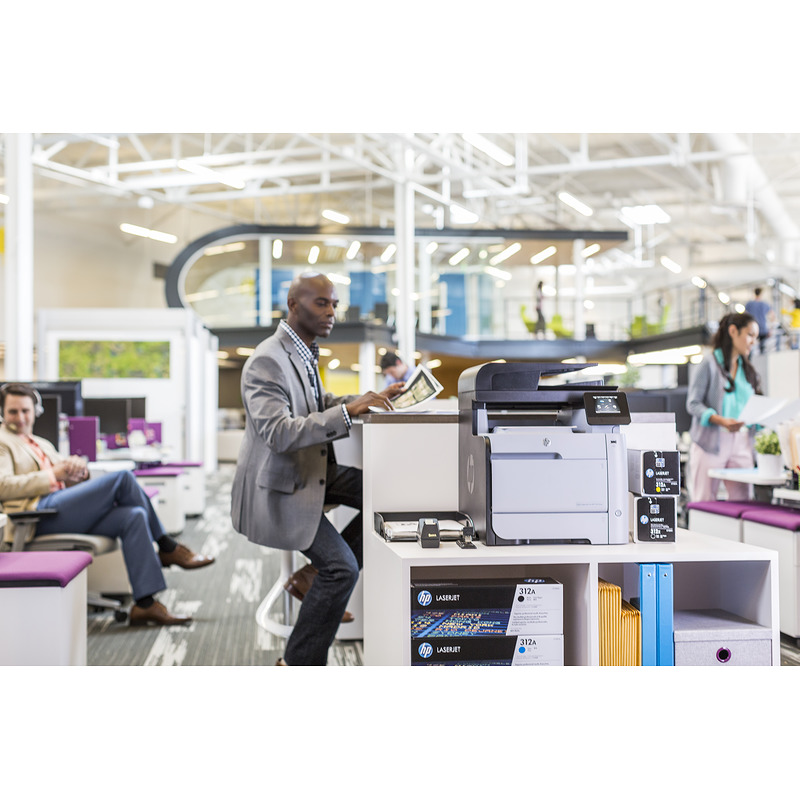 HP 312A LaserJet-tonerpatron, cyan - Billede 4